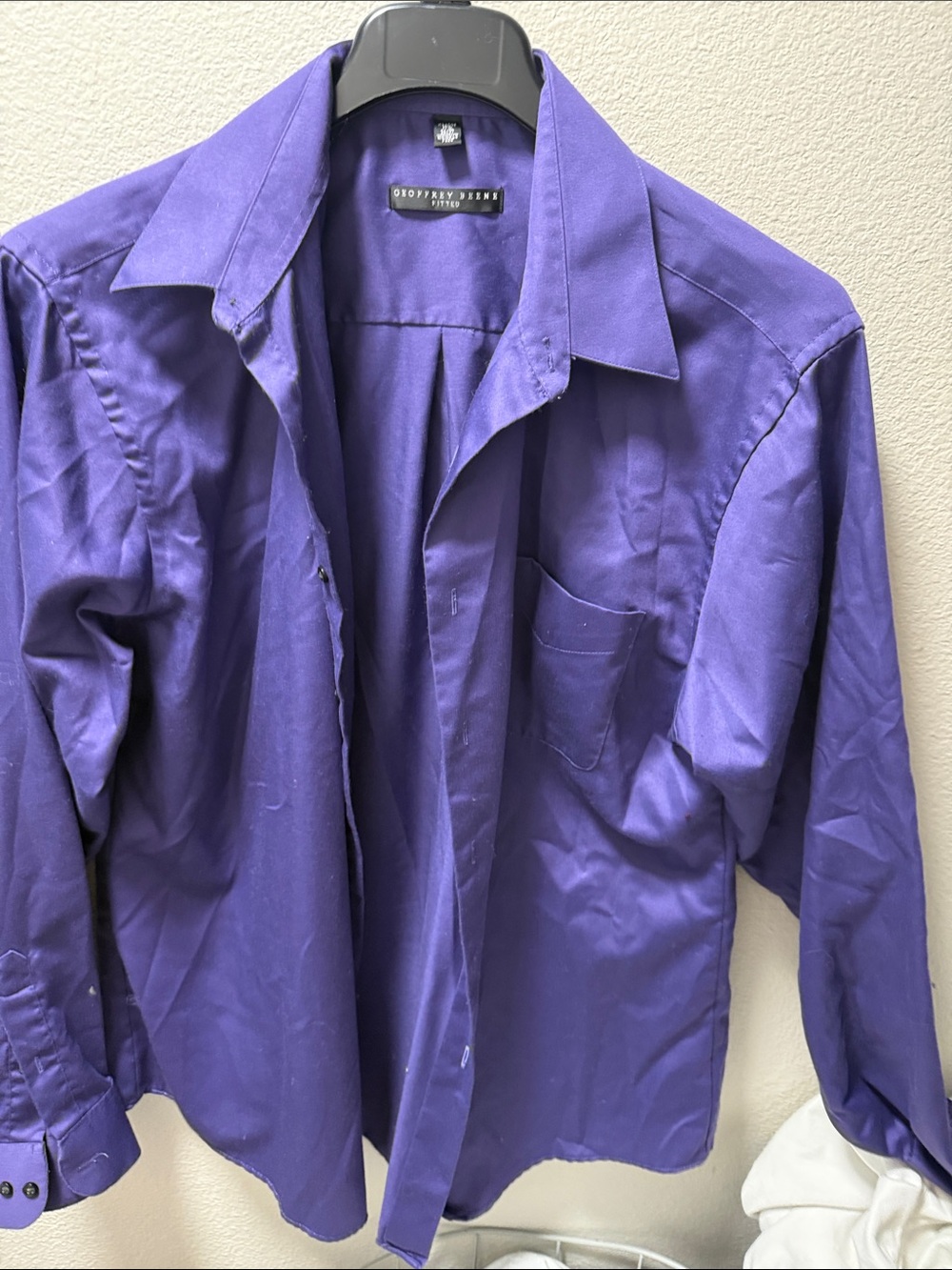 Geoffrey Beene Purple Dress Shirt